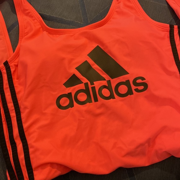 Hot pink Adidas one-piece swimsuit - Picture 6 of 6